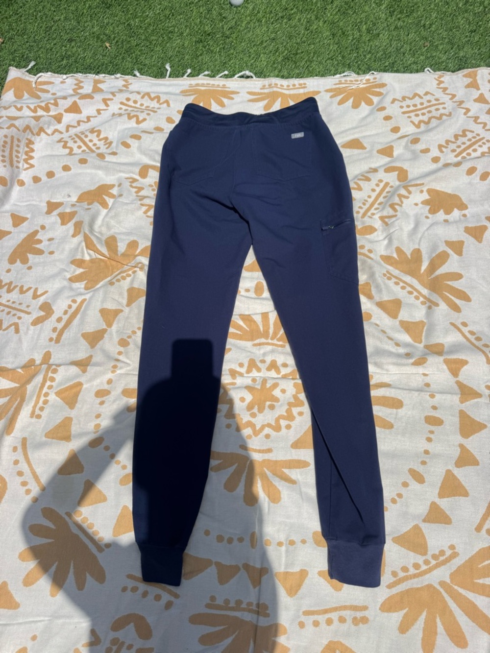 FIGS Zamora jogger Navy Scrub Pants TALL XS
